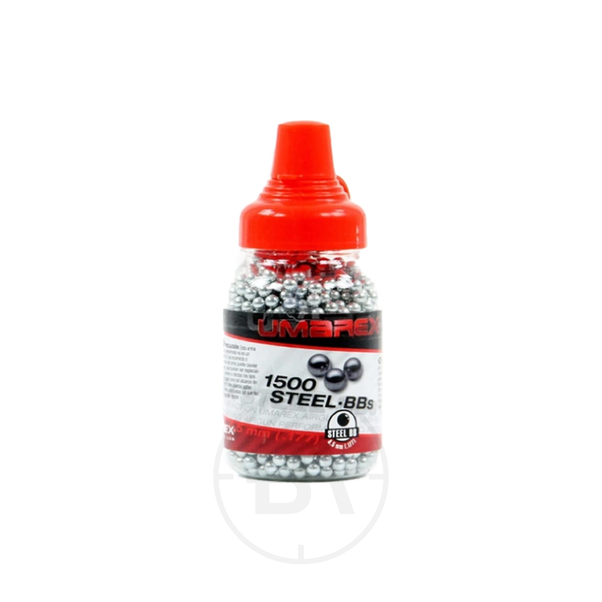 Umarex 4.5mm Steel BBs (x1500) 1 The Umarex Steel BB 4.5mm (1500) bottle contains 1500 metallic 4.5mm BB pellets, ideal for your Umarex Steel BB airgun.