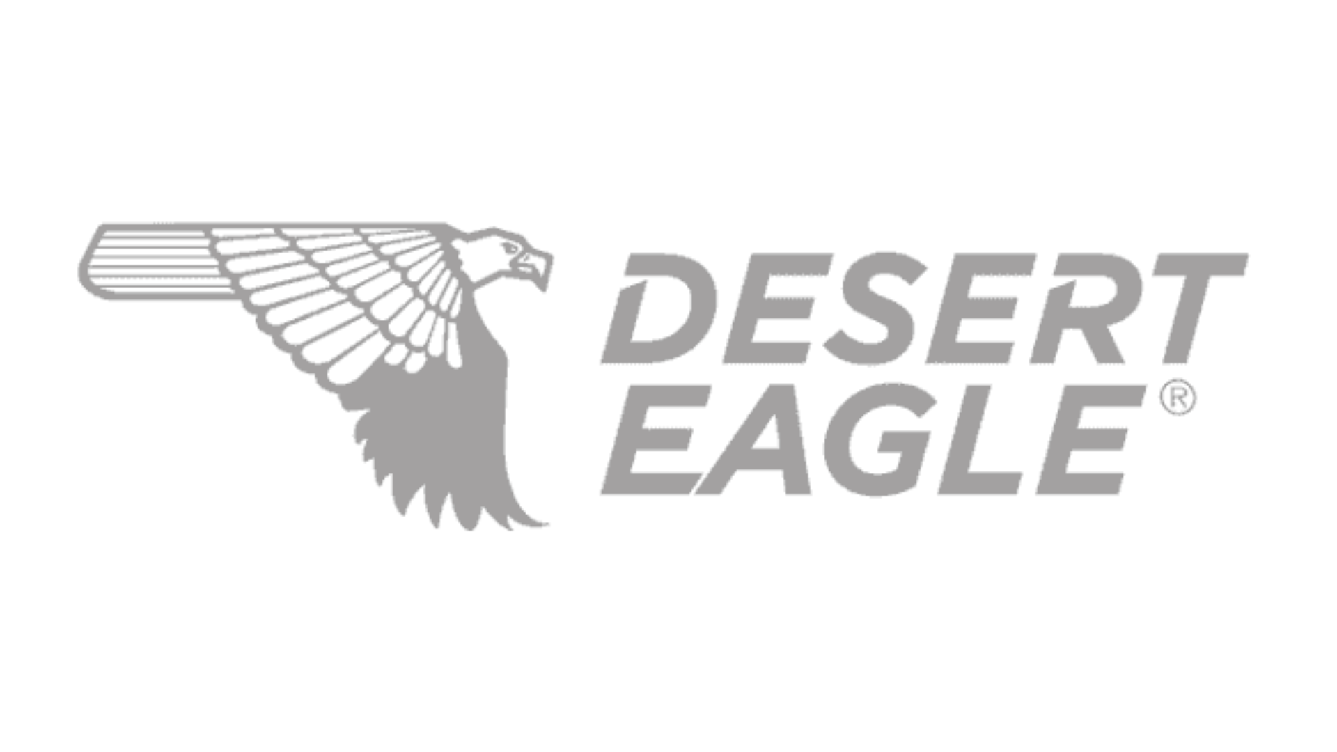 Desert Eagle .50AE CO2 BB Pistol 2 Black logo featuring a stylized Desert Eagle wing and head to the left of the bold "DESERT EAGLE" text in uppercase letters.