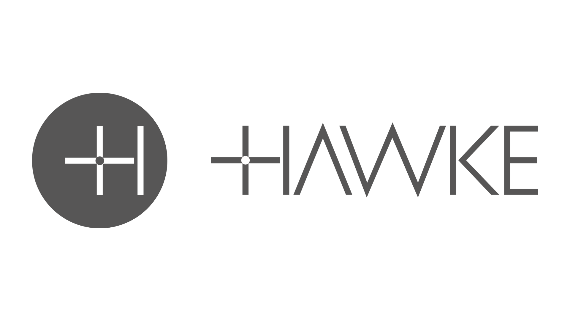 Hawke Fast Mount 3-9x50 Mil Dot With Mounts 2 The image shows the Hawke company logo with a circular icon containing crosshairs next to the word "HAWKE" in stylized, uppercase letters.