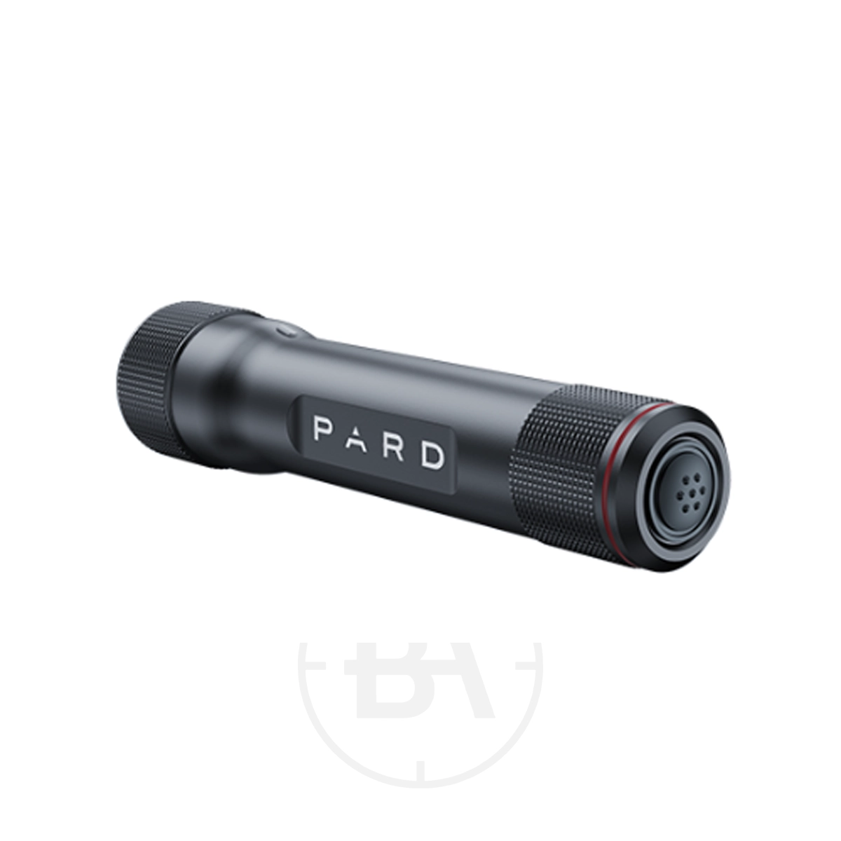 Pard TL3 N850 Night Vision Infrared Torch 1 The Pard TL3 N850 Night Vision Infrared Torch is a sleek, black cylindrical device with textured grip sections and a perforated circular end—perfect for night vision tasks.