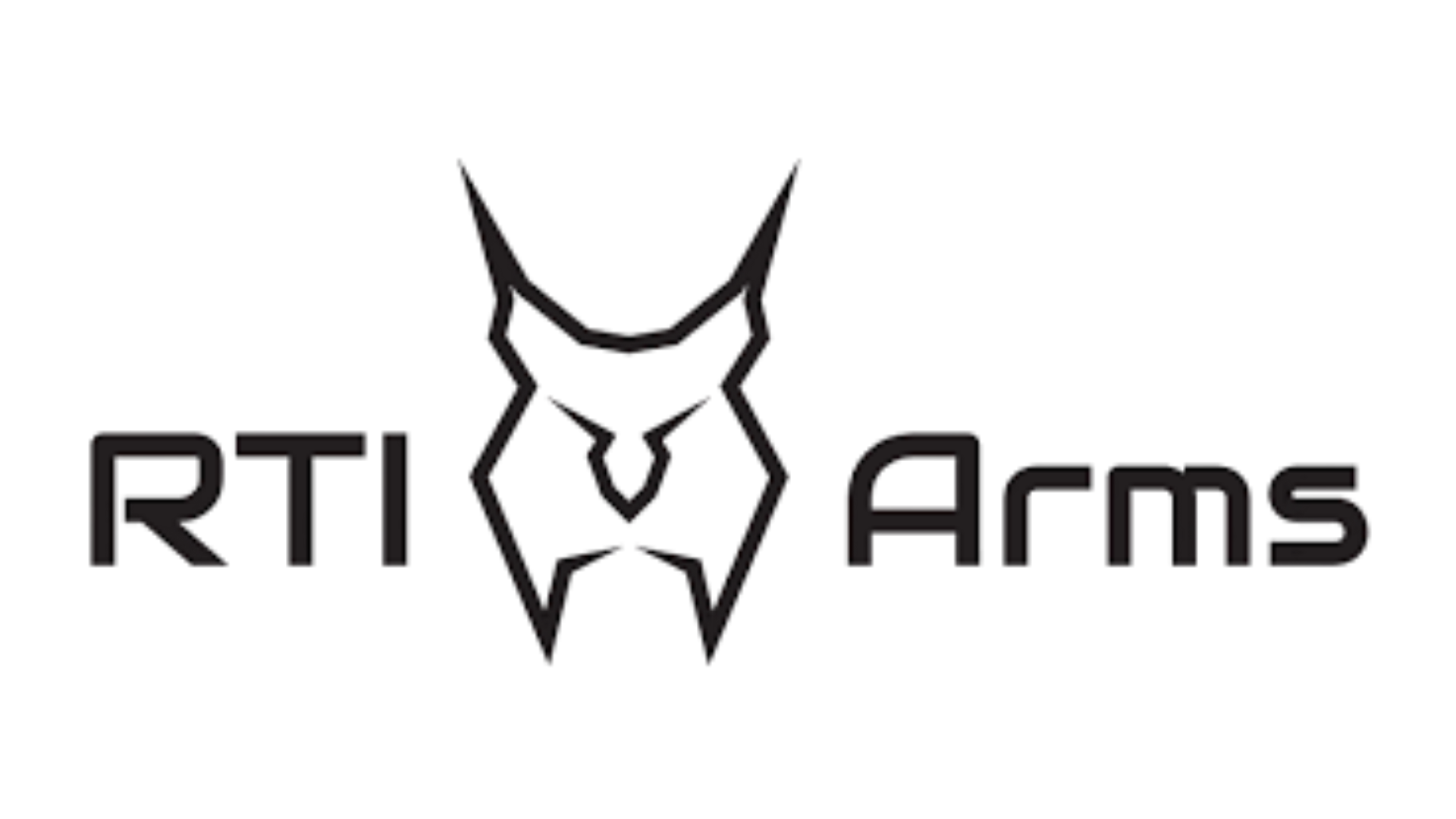RTI Arms P3 Performance PCP Air Rifle 2 Logo for RTI Arms featuring a stylized outline of an owl's face centered between the words "RTI" and "Arms" in modern, thin font.